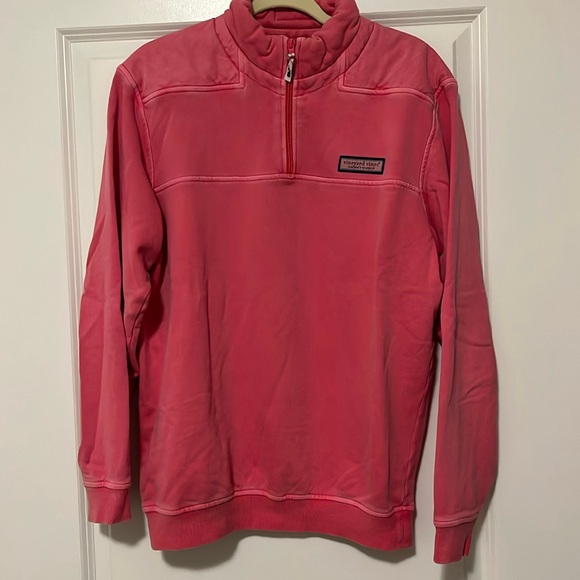 Vineyard Vines Men’s Garment-Dyed Shep Shirt - Jetty Red - Size S - Picture 1 of 7
